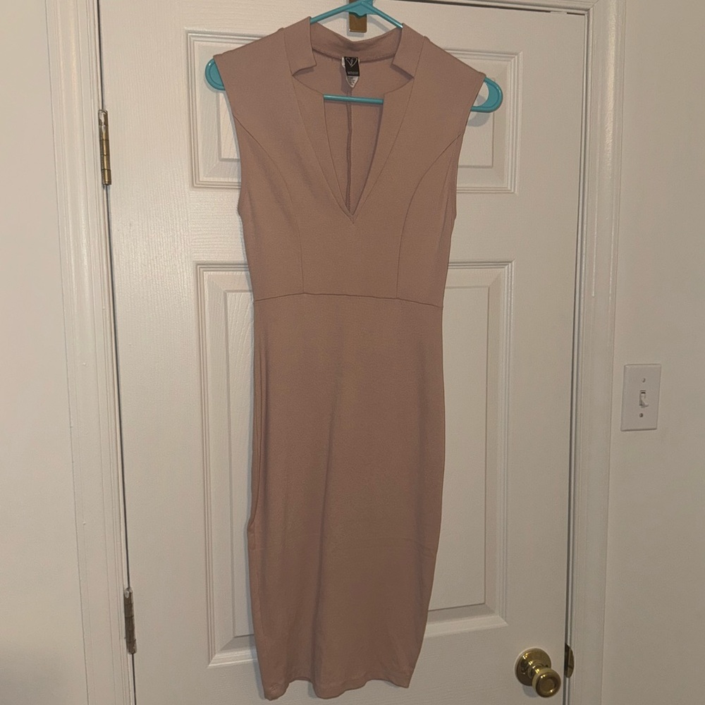 Light Pink Windsor Bodycon Dress
